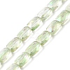 Transparent Electroplate Glass Beads Strands EGLA-I017-03-FR03-1