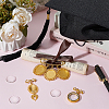 Brass Photo Frame Brooch Kits JEWB-WR00003-4