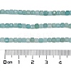 Natural Flower Amazonite Beads Strands G-L587-C01-02-4