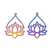 201 Stainless Steel Filigree Pendants SA-CBA8975-01-1