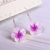 Flower Resin Dangle Earrings FS-WG2DDFE-05-1
