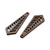 Walnut Wood Pendants FIND-Z050-09G-2