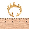 Marine Animal Theme 304 Stainless Stee Open Cuff Rings RJEW-Q005-01F-G-3