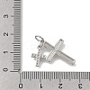 Brass Micro Pave Cubic Zirconia Pendants KK-D431-070P-3