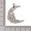 Non-Tarnish 201 Stainless Steel Pendants STAS-A094-13P-3
