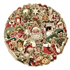 50Pcs Christmas PVC Waterproof Stickers PW-WG14AFA-01-5