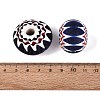 Handmade Millefiori Glass Rondelle Beads LA-N002-36A-3