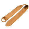 Faux Suede Waist Belt with Clasp for Shirt Dress Overcoat AJEW-WH20019-26A-1