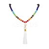 Gemstone Pendant Necklaces NJEW-JN04761-1