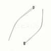 Non-Tarnish 304 Stainless Steel Ball Head Pins LS-S-STAS-O105-04-0.6x40-2