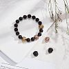 6Pcs 3 Colors Ion Plating(IP) 304 Stainless Steel Beads STAS-UN0029-81-5