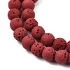 Dyed Synthetic Lava Rock Beads Strands GG-CBAAE19-06A-03-3