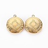 Brass Locket Pendants X-KK-S356-684-1