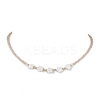 Glass Beads Necklaces NJEW-JN04721-4