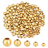 250Pcs 5 Style Brass Beads KK-PH0009-28-1