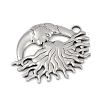 304 Stainless Steel Pendants STAS-D366-01B-P-2
