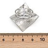 Adjustable 304 Stainless Steel Cuff Rings for Women LS-RJEW-B135-06P-3