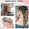 Retro Flower Alloy & Glass & ABS Plastic Hair Accessories EJEW-WH20018-02A-4