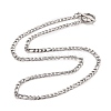 Non-Tarnish 304 Stainless Steel Chain Necklaces LS-NJEW-A002-06P-1
