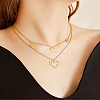 10Pcs Rack Plating Alloy Pendants FIND-LP0005-06-3