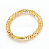 Stainless Steel Ball Chain Necklace Making MAK-L019-01C-G-1
