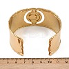 Moon 304 Stainless Steel Cuff Bangles BJEW-B157-01G-3