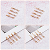 4Pcs Brass Extender Chain FIND-FH0009-25B-4