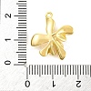 Brass Pave Clear Cubic Zirconia Pendants LS-KK-Z051-02G-03-3