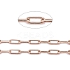 Ion Plating(IP) 304 Stainless Steel Paperclip Chains CHS-F010-01C-RG-01-1
