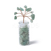 Natural Green Aventurine Chips Tree Decorations DJEW-P021-E02-1