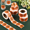 500Pcs Paper Adhesive Label Stickers STIC-WH20010-25F-5