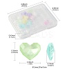 12Pcs 6 Colors Glass Rhinestone Cabochons RGLA-FS0001-19-4