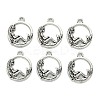 Tibetan Style Alloy Pendants PALLOY-K110-21AS-NR-1