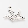 Tibetan Style Alloy Pendants TIBE-S306-01AS-RS-1