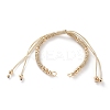 Adjustable Polyester Braided Cord Bracelet Making AJEW-JB00892-06-1