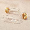 BENECREAT Round Glass Storage Containers for Cosmetic GLAA-BC0001-12A-4