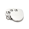 Non-Tarnish 304 Stainless Steel Pendants LS-STAS-E152-01P-3