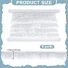 9Yards Chiffon Wrinkles Lace Ribbon OCOR-HY0002-38A-02-2