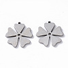 Tarnish Resistant 201 Stainless Steel Pendants X-STAS-N092-97-2