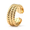 Ion Plating(IP) 304 Stainless Steel Finger Rings RJEW-L102-40G-3