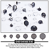 DIY Stud Earring Finding Making Kit DIY-DC0001-36-4