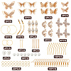 SUNNYCLUE DIY Butterfly Earring Making Kits DIY-SC0018-69-2