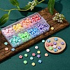 224Pcs 8 Colors Handmade Polymer Clay Beads CLAY-YW0001-53-4