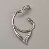 Elves Alloy Cuff Earrings EJEW-WH0015-118P-A-2