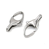 304 Stainless Steel Lobster Claw Clasps STAS-B089-01E-P-2