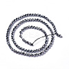 Terahertz Stone Beads Strands G-F596-37-3mm-2
