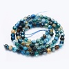 Natural Agate Beads Strands G-E469-12D-2