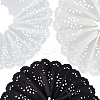 3 Colors Cotton Embroidery Flower Wavy Edged Lace Ribbons OCOR-AR0001-78-1