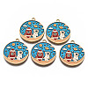 Alloy Enamel Pendants ENAM-T011-98-NR-1