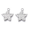 Non-Tarnish 304 Stainless Steel Pendants STAS-T063-199P-2